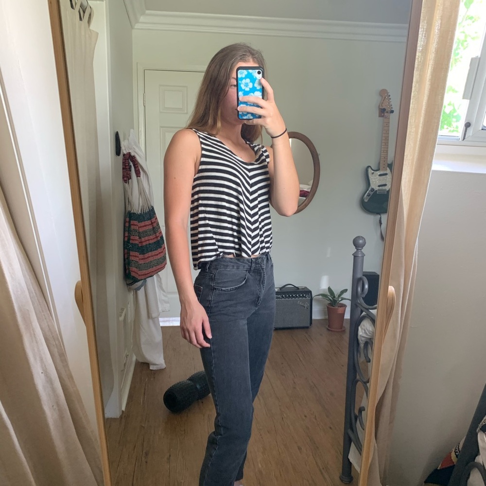 Madewell Stripped Tank Top